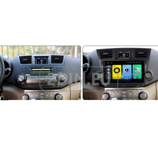 TOYOTA Highlander 2 - 10.1" МУЛТИМЕДИЯ / Навигация android 16